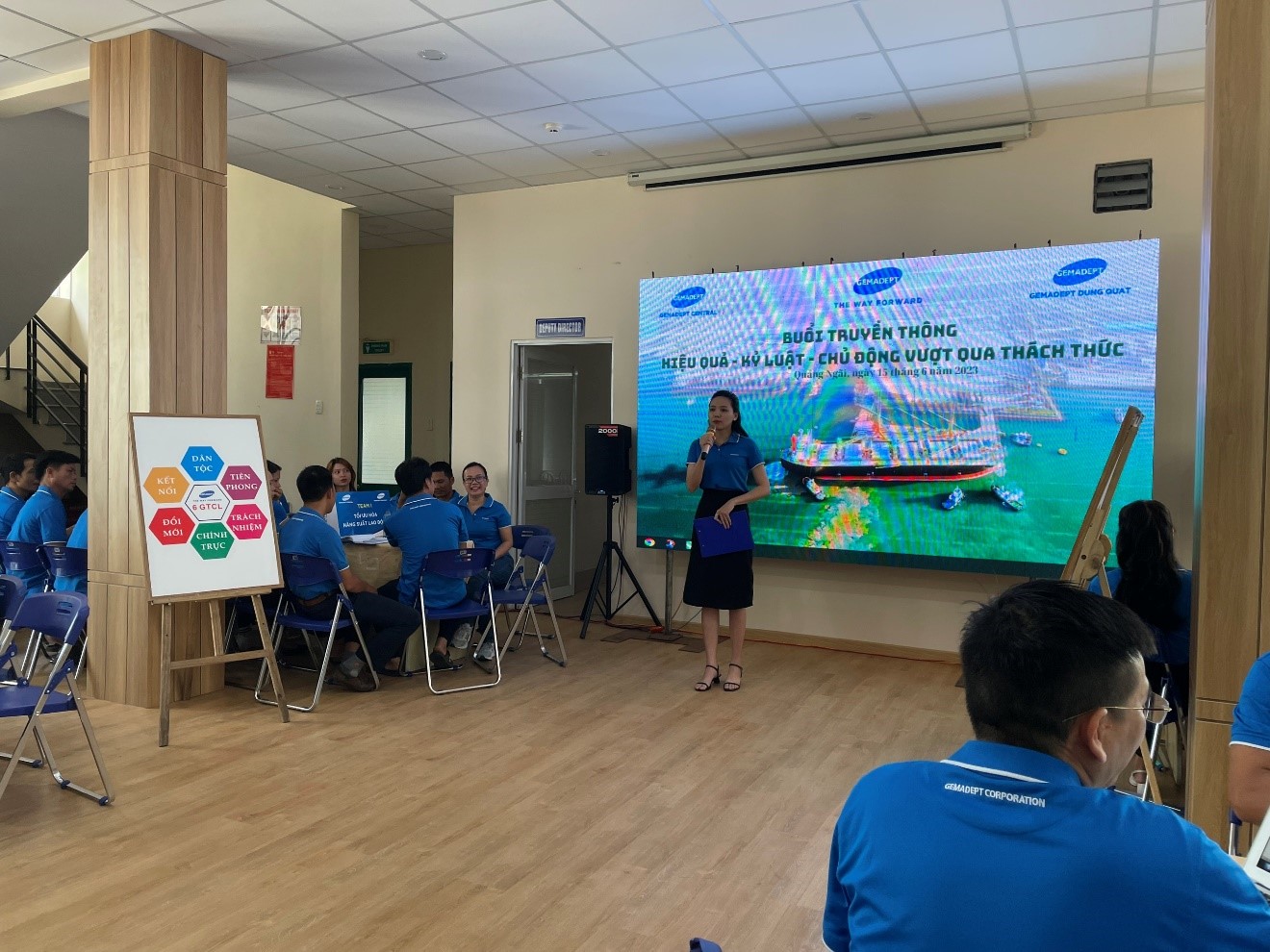 Truyền thông nội bộ Khối Gemadept Miền Trung