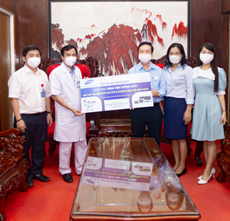 Gemadept donated advanced Anesthesia machine and Patient Monitors to Thong Nhat Hospital, HCMC