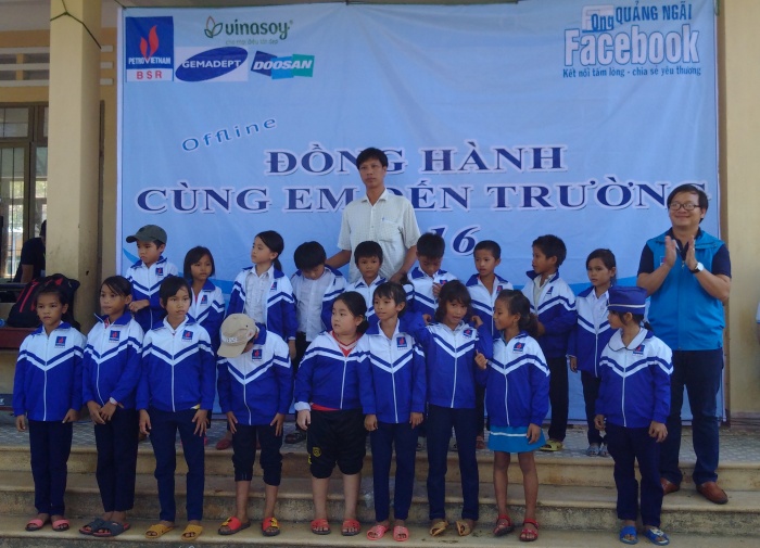 Cảng Gemadept Dung Quất “Đồng hành cùng em tới trường và vui Trung thu 2016”